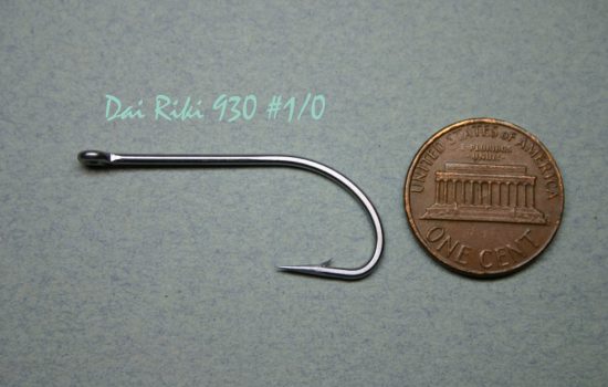 25 model 930 #3/0 Big Game SALTWATER stainless FLY TYING HOOKS